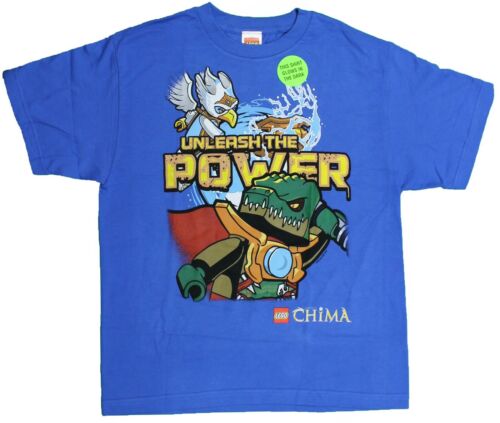 Lego Chima Bird Unleash the Power Glow In The Dark Boy's T-Shirt - Picture 1 of 1
