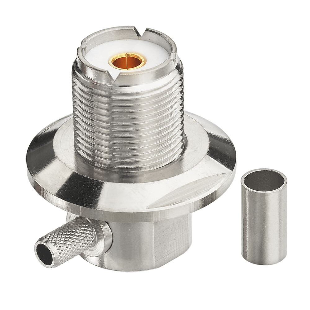 10-pack UHF SO-239 Female Right Angle RG58 LMR-195 RG400 RG142