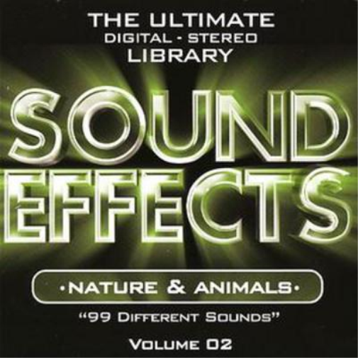Sound Effects Sound Effects Vol. 2 - Nature and Animals (CD) Album