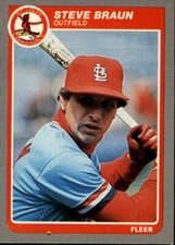 1985 Fleer Baseball "Main Set" Base Cards #221 to #440