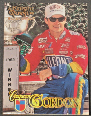 Jeff Gordon 1996 KnightQuest Black Knights #21 (398/899) Parallel