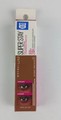 MAYBELLINE SUPER STAY FULL COVERAGE UNDEREYE CONCEALER 24HR WEAR 65 DEEP BRONZE