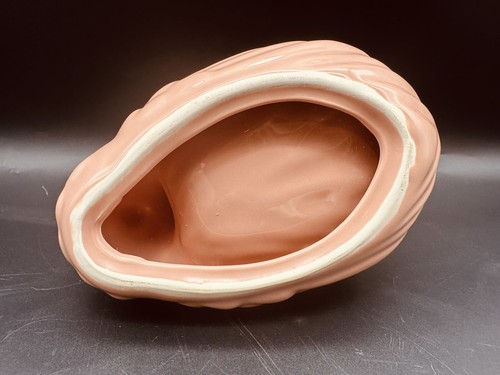 Peachy-Pink Ceramic Swan Soap/Trinket Dish - Picture 5 of 5