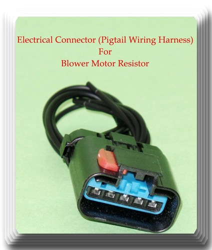 Blower Resistor Motor W/ Electrical Connector Fits:Town & Country Commander - Picture 5 of 5