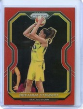 2021 Panini WNBA Prizm BREANNA STEWART Red Prizm No 85 #23/299 CHICAGO SKY