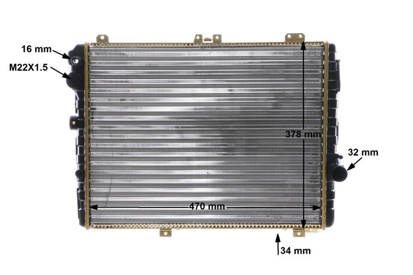 Mahle MotorküHler FüR Audi Coupe B2 B3 80 B4 90 Cabriolet-image