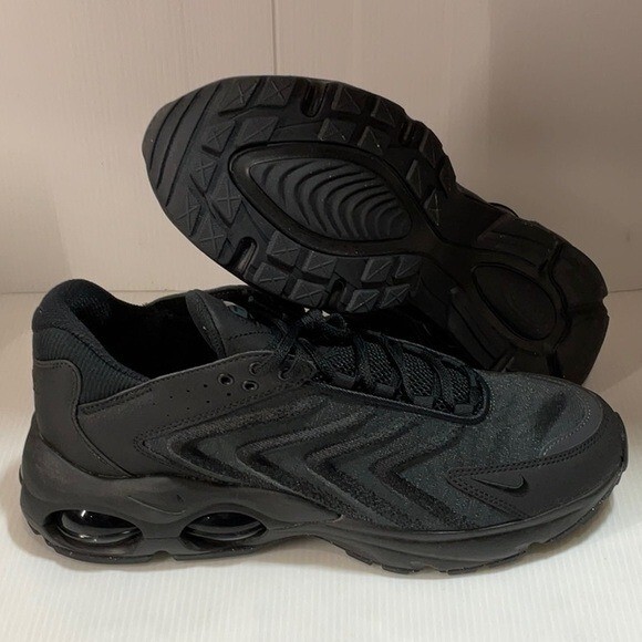 Nike Air Max TW Triple Black Shoes Men Size 8.5 Wmn 10 Casual Sneakers Rare New Nike Air Max TW Triple Black Shoes Men Size 8.5 Wmn 10  main image 4