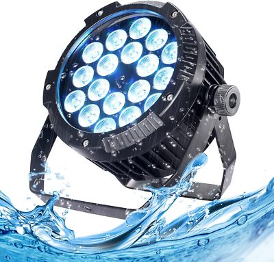 18 LED Par Strahler IP65 Wasserdichter RGBWA+UV Outdoor DMX 270W Par Bühnenlicht