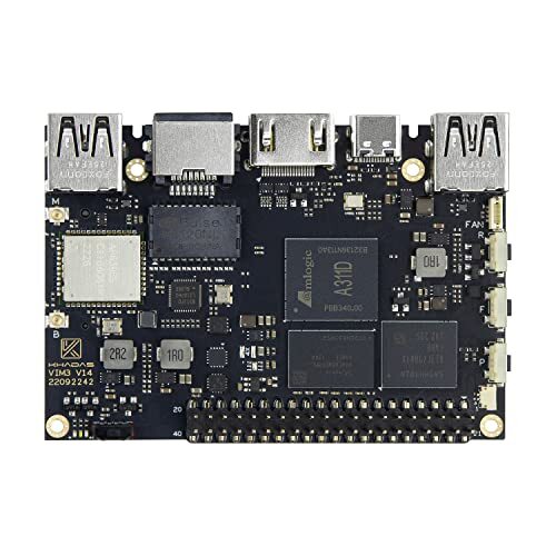 Scheda madre Khadas VIM3 Pro Amlogic Single Board Computer, 5.0 TOPS NPU (T6A)
