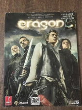 Prima Eragon Official Game Guide with Poster Nice Condition With Poster