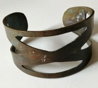 Ancient Viking Style Rare Bronze Bracelet 