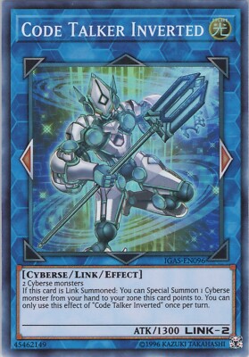 yugioh ignition assault card list price Code Talker Inverted NM (#2) IGAS Ignition Assault Yugioh