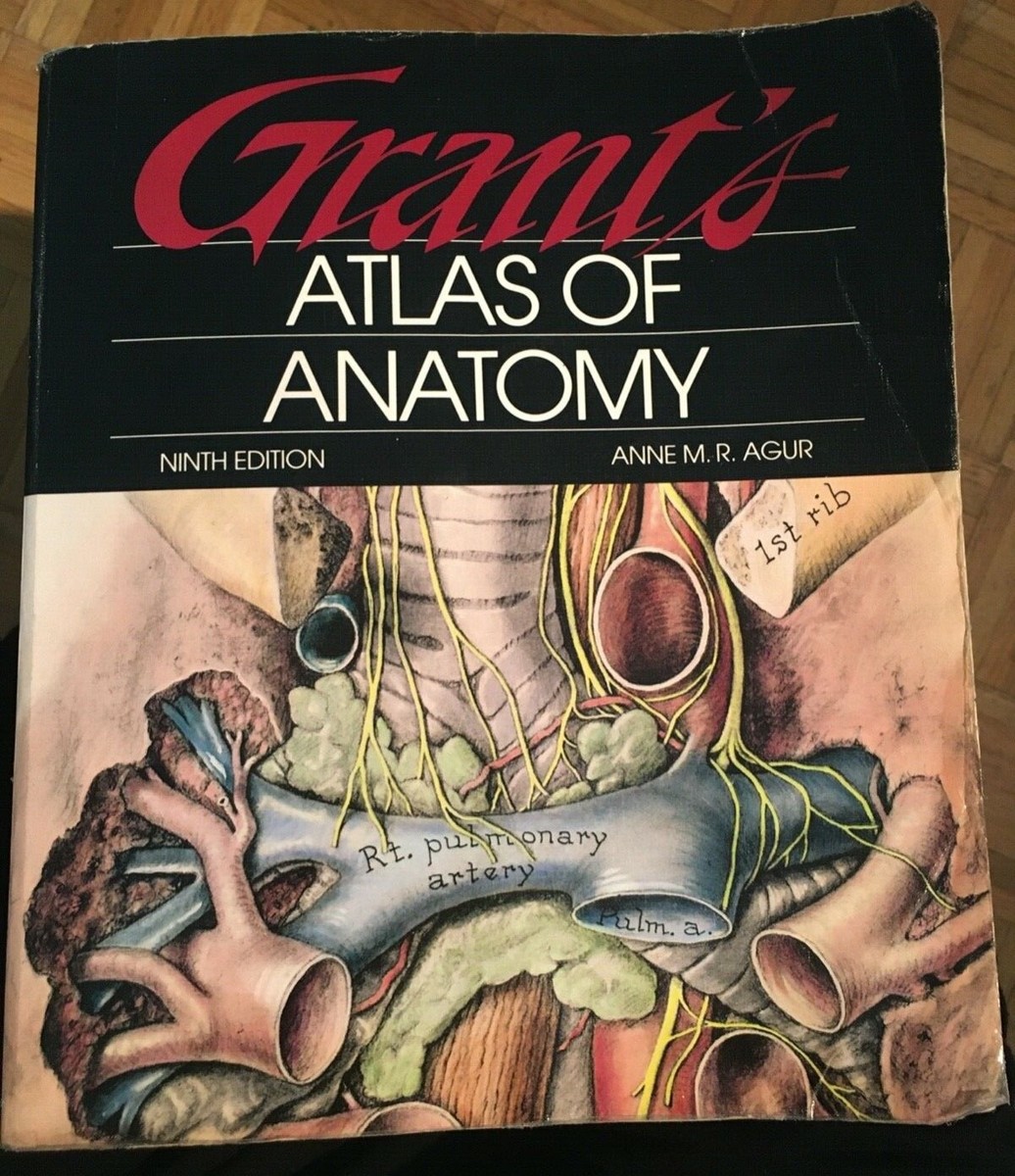 Grant's Atlas of Anatomy, 9th Edition, by Anne M.R. Agur | eBay