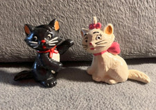 Aristocats von Bully, seltene Variante Berlioz u. Marie ohne Reifen, Wollknäuel