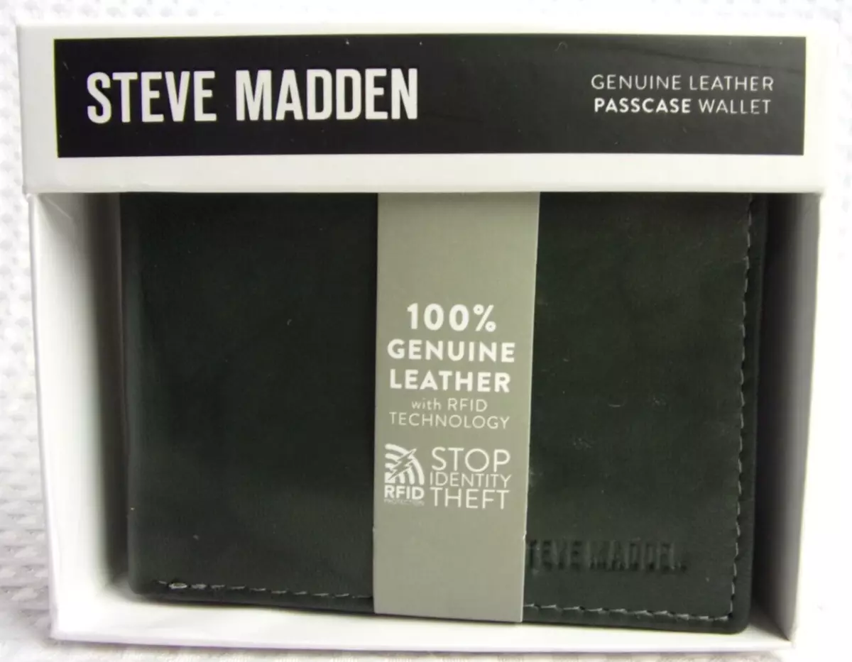 Steve madden bifold wallet hot sale