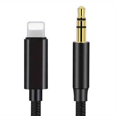 Aux Adapter Kabel 3,5mm Klinke Stecker für iPhone iPad 7 8 11 12 13 Pro Max