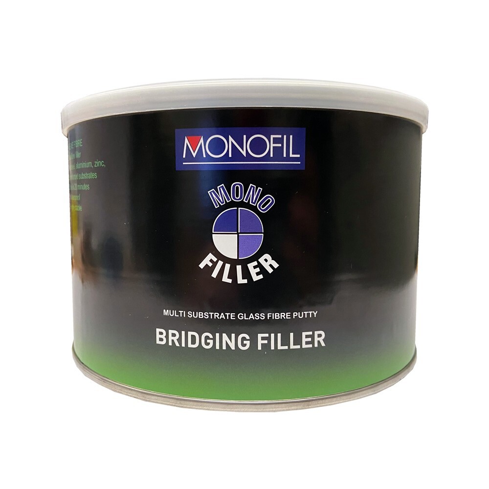 Monofil Bridging Multi Substrate Glass Fibre Filler Paste (Inc Hardener) 1 Litre
