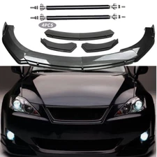 Carbon Front Bumper Lip Splitter Spoiler Body Kit For 06-08 IS250 IS350