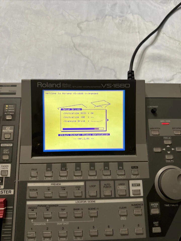 Roland VS-1680 24bit Digital Studio 16-track Audio Recording Editing - Image 2 of 4