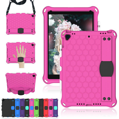 Strap Cover Shockproof Rubber Case for iPad 9th 8 7 5 6th Mini 2021 Air 4 Pro 11