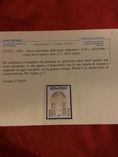 VARIETA' ITALIA "LA PASTA PAZZA" CON CERTIFICATO PERITALE BIONDI DI FIRENZE