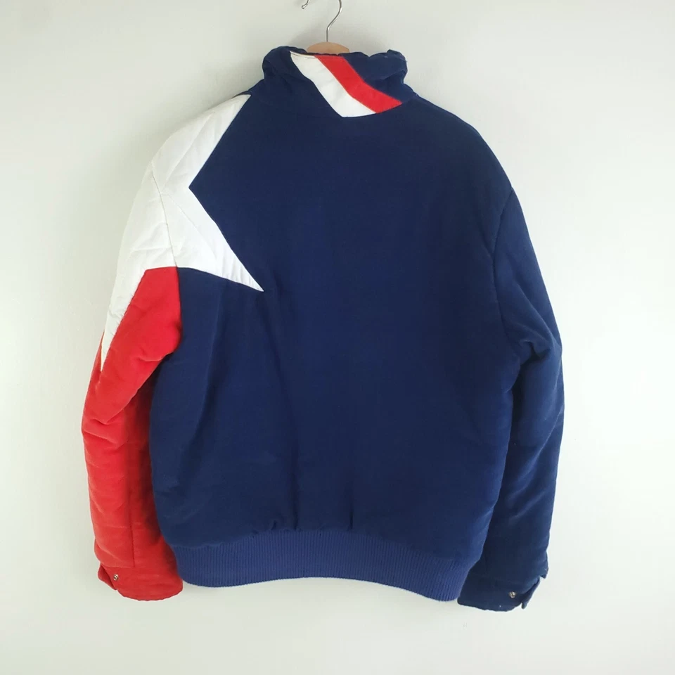 Винтажный 80-х океан Pacific OP пуховик куртка мужская большой полный молнии лыж ретро редкая - Изображение 2 из 4