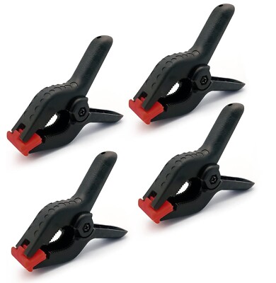 4x 3,5'' Federklemmen Schwerlast Nylon Kunststoff Schnellgriff Clips Holzbearbeitung Zum Selbermachen