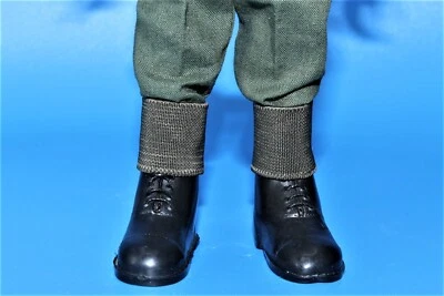 Vintage Action Man VAMAN Repro 1/6th Scale Khaki Elastic Boot Gaiters (one pair)