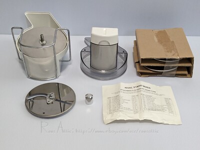 Rival A929 High Speed Slicer Shredder Stand Mixer Attachment: Vintage / KM Model