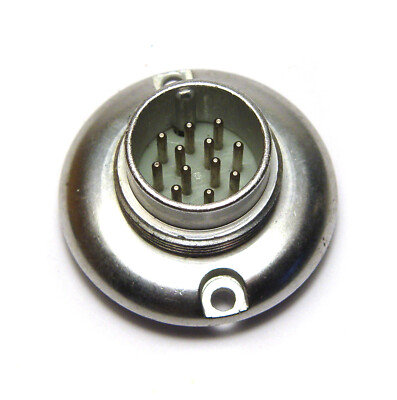 Gross-Tuchel Einbau-Stecker 3617-006, 12-polig f. Neumann SM2/SM69 Mikrofon, NOS