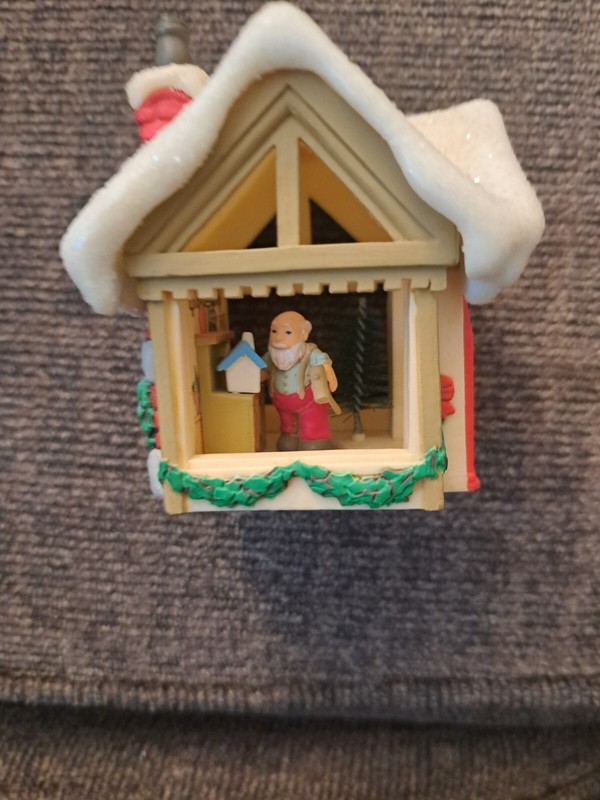 Hallmark Christmas decorations 1982 Santa's workshop