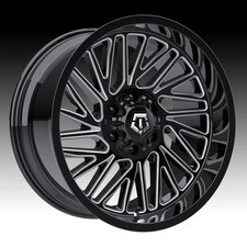 Tis 553bm Gloss Black Milled 20x9 8x6.5 18mm 553bm-2098118