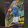 2025 Panini Select - Club Level Jaxson Dart #293 Green & Yellow Shock Prizm (RC)
