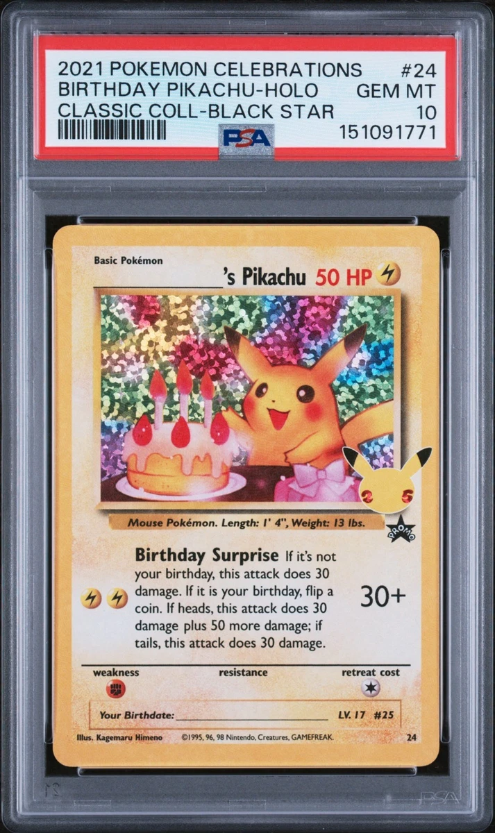 ______'s Pikachu Pokémon TCG Cards for sale | eBay