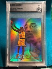 KOBE BRYANT--1997 Flair Showcase Row 3 #18--Golden Grading 9