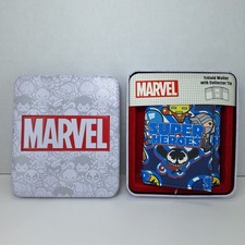 Marvel Comics Superheroes Trifold Wallet Iron Man Captain America Thor Hulk