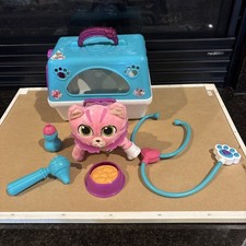 Disney Doc McStuffins Pet Vet Carries  Cat Plush And Accessories