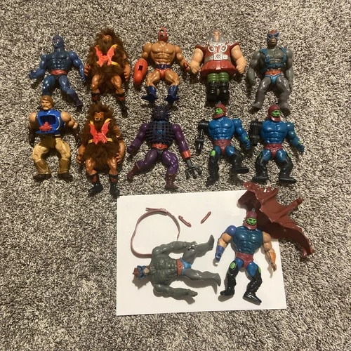 Vintage MOTU Lot Masters Of The Universe He Man Mattel