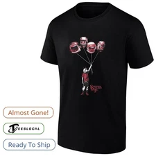 Stephen Wilson Jr Wolf With Balloons reprint T-Shirt
