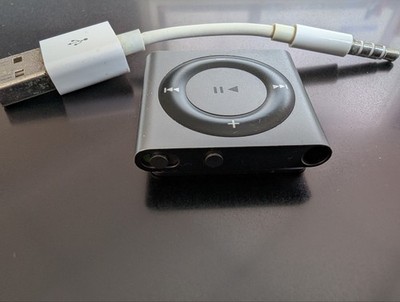 Apple iPod Shuffle - 4. Generation Anthrazit | 2 GB | MP3 Player