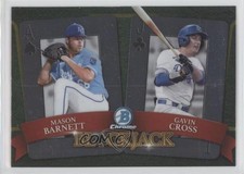 2022 Bowman Draft Blackjack Mason Barnett Gavin Cross #BJ-2 nh3