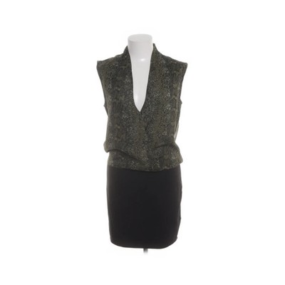 Le Temps des Cerises, Kleid, Größe: M, Grün/Schwarz/Mehrfarbig #UnK
