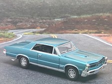 1965 Pontiac Gto Collectible 164 Scale Limited Edition Tri-power Muscle Teal 1965 Pontiac Gto Collectible 164 Scale Limited Edition Tri-power Muscle Teal