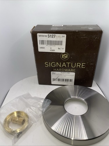 Signature Hardware Lentz Single Handle Diverter Valve Trim Chrome SHLZ9005LHCP - Picture 1 of 4