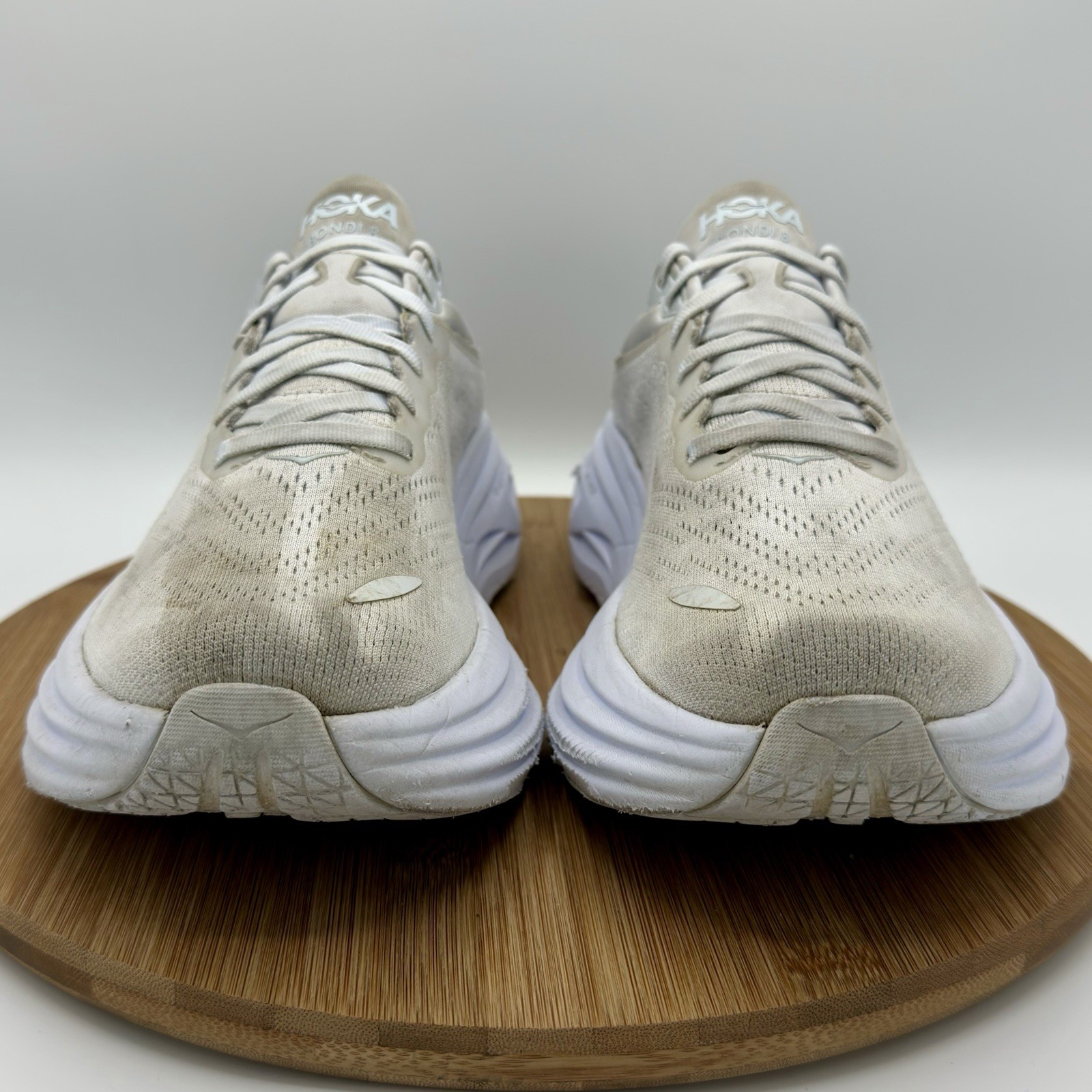 Hoka One One Bondi 8 Women's Size 9 D Wide Shoes Running Sneakers 1127954 WWH thumbnail 5