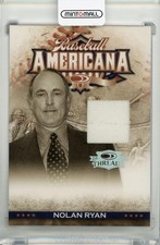 2008 Donruss Threads Nolan Ryan Baseball Americana Materials 19 006/100
