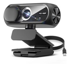 Full HD Webcam TWC29 1080p with Built-In Mic for Streaming  Video Calls USB Plg
