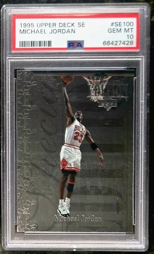 1995-96 Upper Deck Michael Jordan Special Edition #SE100 Bulls PSA 10 GEM MINT