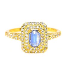 925 STERLING SILVER PIGEON BLOOD RED RUBY OVAL GEMSTONE  WHITE CZ RING SIZE 7