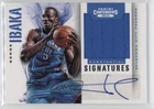 2012 Contenders Substantial Signatures Materials 4/10 Serge Ibaka #49 Auto 3d3